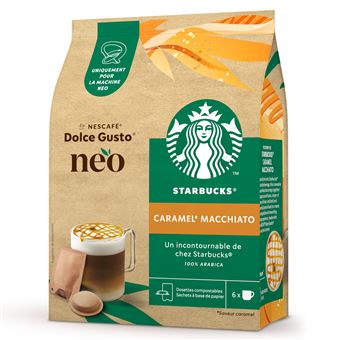 Capsules café Neo par Dolce Gusto Starbucks Nescafé Caramel Macchiato