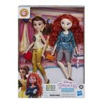 Poupées Hasbro Disney Princess Belle et Mérida 26 cm