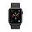 Apple Watch Series 4 40 mm Boîtier en Aluminium Gris sidéral avec Boucle Sport Noir_1