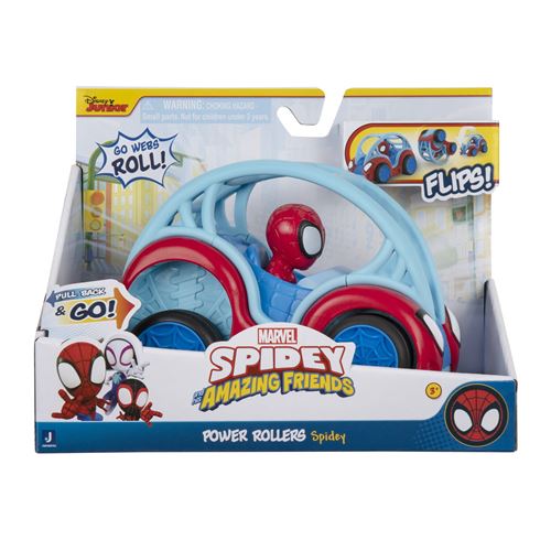 Véhicule Spidey And His Amazing Friends Power Rollers