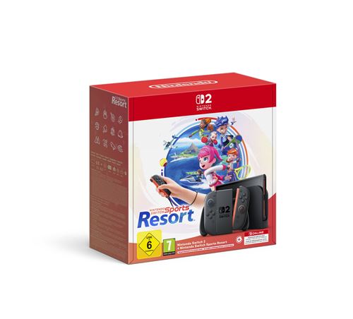 Console Nintendo Switch 2 • & + Nintendo Switch Sports Resorts Code + dabonnement NSO Code - vue 2