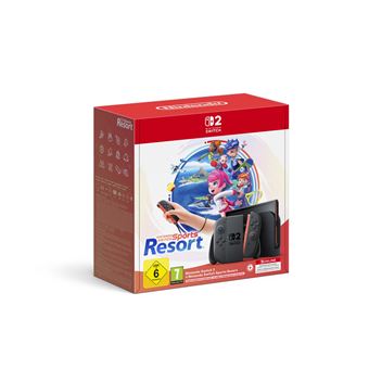 Pack Console Nintendo Switch 2 Noir + le jeu Nintendo Switch Sports Resort