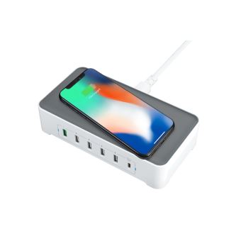 Station de charge iQ™ 10 avec USB-C PD - Chargement rapide de l