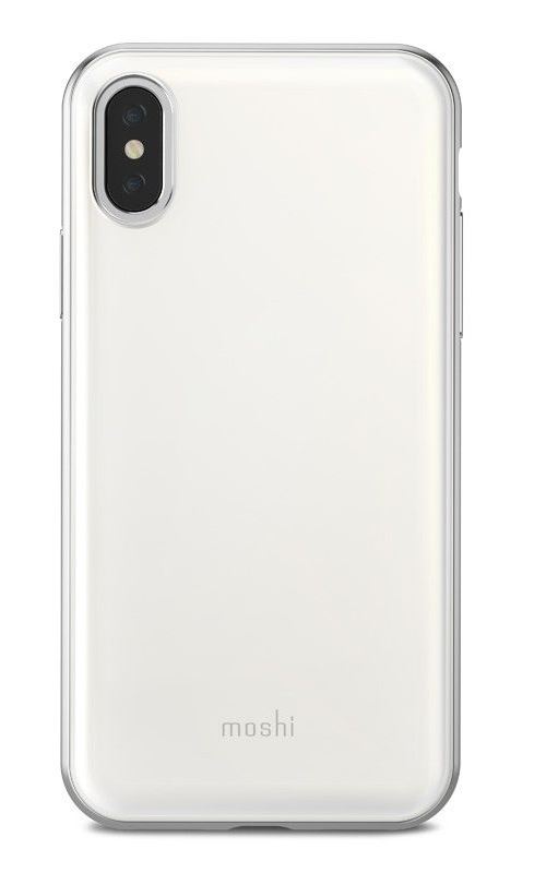 Coque Moshi iGlaze Blanc pour iPhone X et XS