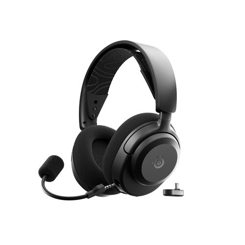 Micro casque gaming sans fil SteelSeries Arctis Nova 3PW Bluetooth Noir