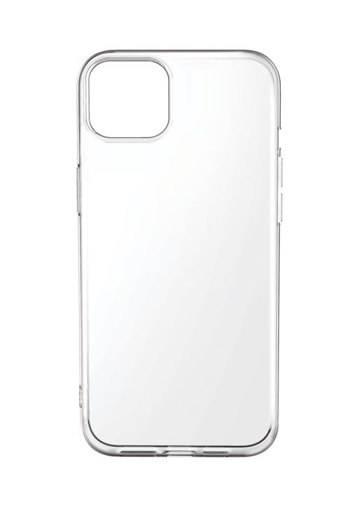 Coque renforcée souple pour iPhone 12s Muvit For Change Crystal Soft Transparent
