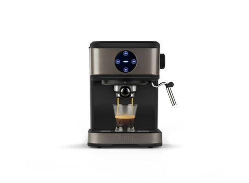 Black+Decker BXCO850E 850 W espressomachine grijs en zwart