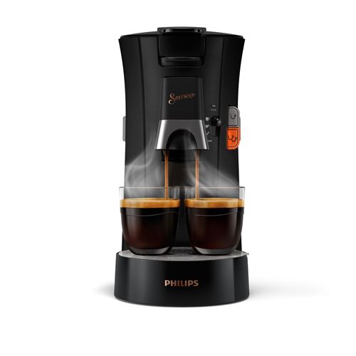 Machine à café Senseo Select Noir Philips - Machines à café, cafetières