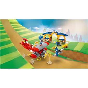 LEGO® Sonic 76991 L’avion Tornado et l'atelier de Tails