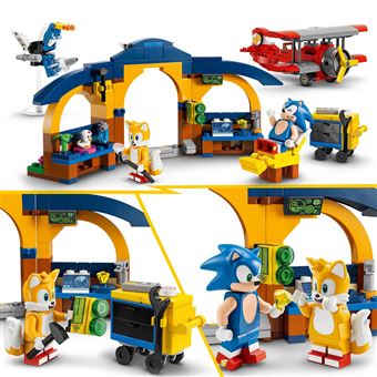 LEGO® Sonic 76991 L’avion Tornado et l'atelier de Tails