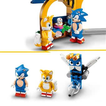 LEGO® Sonic 76991 L’avion Tornado et l'atelier de Tails