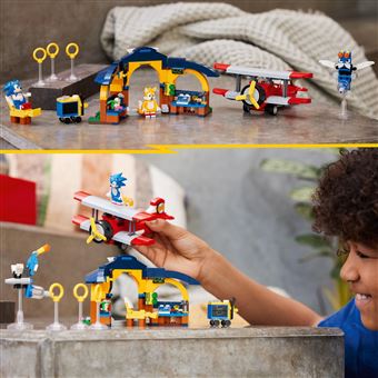 LEGO® Sonic 76991 L’avion Tornado et l'atelier de Tails