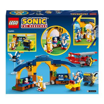 LEGO® Sonic 76991 L’avion Tornado et l'atelier de Tails