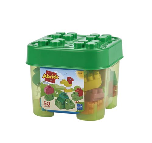 Jeu de construction Ecoiffier Abrick Petit Coffre Animaux