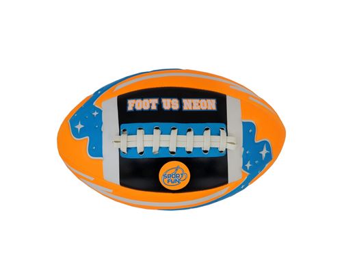 Mini ballon de football américain Sport and Fun T2 Néon