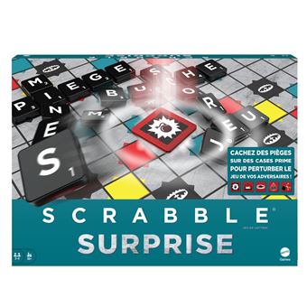 Jeu de culture générale Mattel Scrabble trap tiles