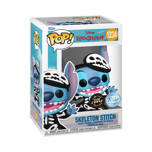 Figurine Funko Pop Disney Lilo and Stitch Skeleton État correct - Funko reconditionné disponible sur Fnac