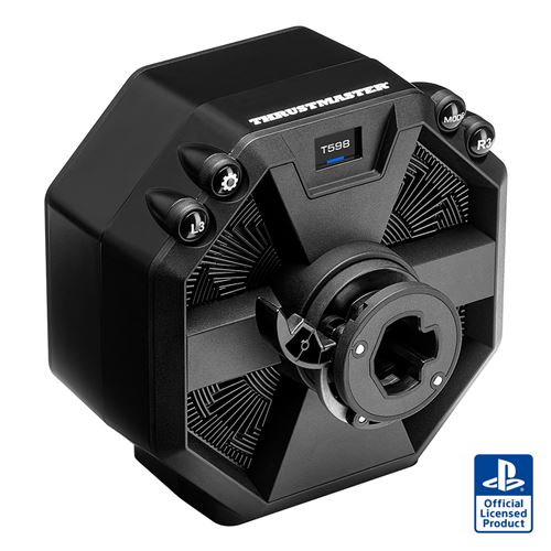 Base de volant de course à retour de force Thrustmaster T598-P Direct Axial Drive Noir pour PS5 PS4 et PC
