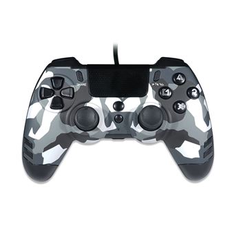 Manette filaire pour PS4 Steelplay Camouflage