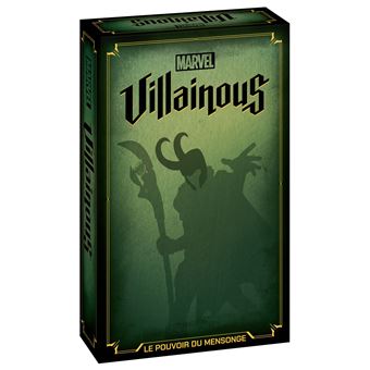 Jeu de société Ravensburger Marvel Villainous Extension 1 Le Pouvoir du Mensonge