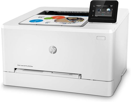 Imprimante Multifonction Hp Laserjet Pro M255dw Blanc Et Noir Reconditionné