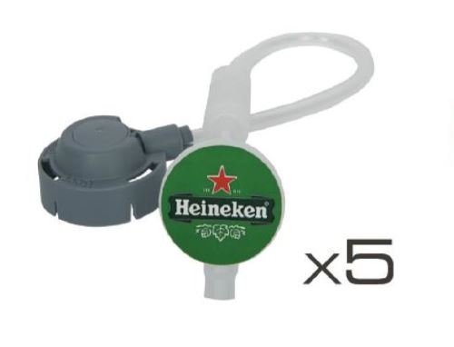 Krups Gris Lot De 5 Tubes Pour Machine À Bière Beertender Xi200000
