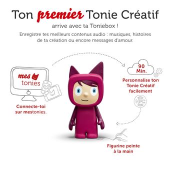 Jouet multimédia Tonies Mon premier coffret Toniebox Cassis Violet