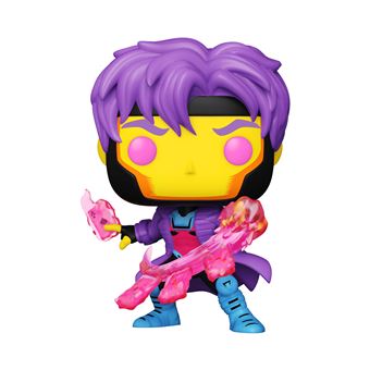Figurine Funko Pop Marvel Black Light Gambit