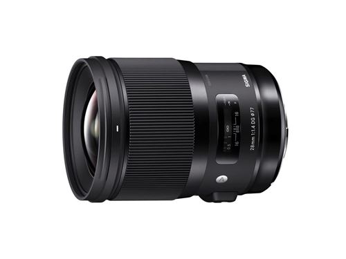 Objectif Reflex Sigma 28mm f/1,4 DG HSM Art pour Canon EF