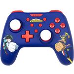 Manette Gaming filaire pour Nintendo Switch Konix My Hero Academia Bleu