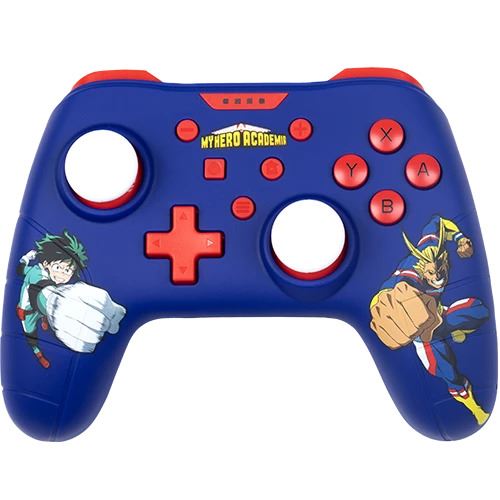 Manette Gaming filaire pour Nintendo Switch Konix My Hero Academia Bleu