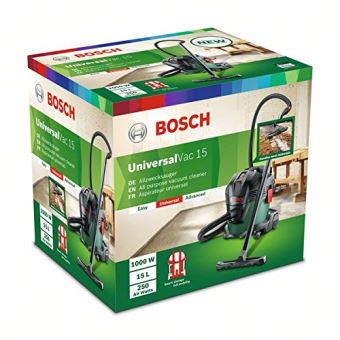 Aspirateur d'atelier Bosch - EasyVac 3 - Cuve polypropylène 2L - 700W