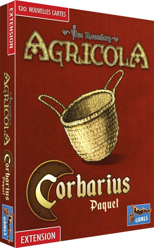Jeu de stratégie Asmodee Agricola Corbarius Deck