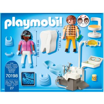 Figurine PLAYMOBIL Dentiste - Série 23 - Personnage Neuf