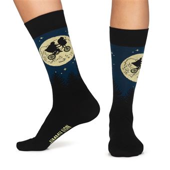 Chaussettes Jimmy Lion ET Flying Bicycle Taille M Noir et Jaune