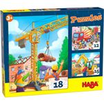 Puzzles enfant Haba Engins de chantier