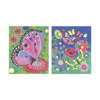 Peinture colorizzy - Sentosphère - Les papillons - Kit enfant