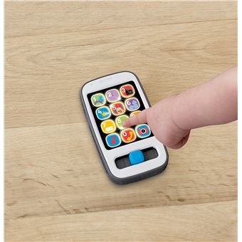 Fisher-Price Mon Téléphone mobile jouet bébé, 12 boutons et 4