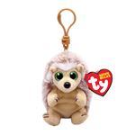 Porte-clés en peluche TY Beanie Bellies Clip Bumper Le Hérisson