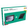 Pack Tablette Tactile Samsung Tab A9 Plus 11" 64 Go Gris Anthracite + Housse Noir