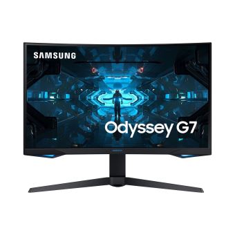 Ecran PC Gaming Samsung Odyssey G7 32" Ecran incurvé WQHD Noir - 1