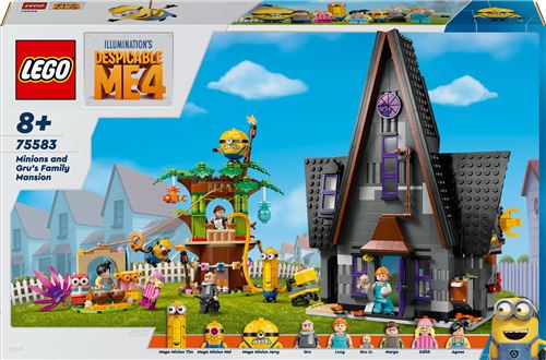 Acheter LEGO® Despicable Me 75583 Le manoir familial des Minions et de Gru État correct - 126,56 € LEGO® Despicable Me 75583 Le manoir familial des Minions et de Gru État correct - reconditionné disponible sur Fnac