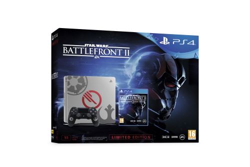 Sony Playstation 4 Slim Limited Edition Star Wars Battlefront Ll Bundle 1 To