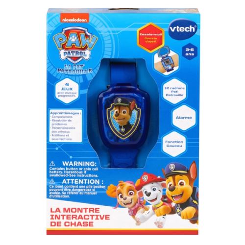 Montre interactive de Chase Vtech Pat Patrouille