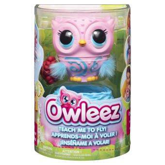 Owleez Jouet Pour Enfant Animal Volant Interactif Rose