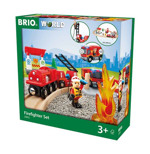 Circuit Action Pompier World Brio