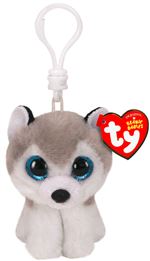 Porte-clés en peluche Ty Beanie Boo's Clip Buff Le chien 7 cm