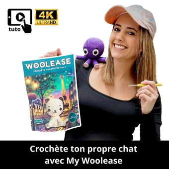 Kit de crochet Mywoolease Taïga le chat