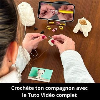 Kit de crochet Mywoolease Taïga le chat