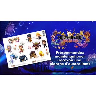 Planche d'autocollants Theatrhythm Final Bar Line